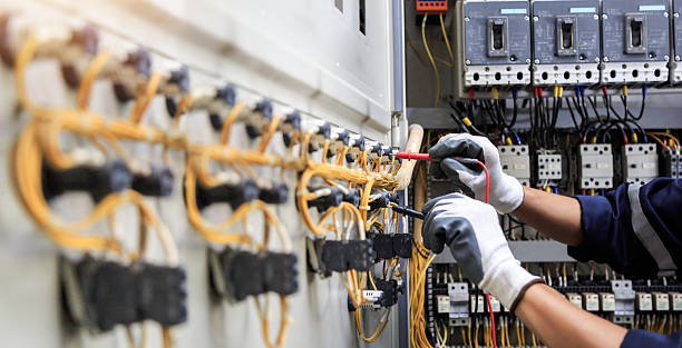 Professional Electrician technician working in Greer, SC